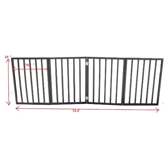 Pet Safety Gate – Durable Dog Gate for Doorways, Hallways & Stairs, Easy Install & Secure Locking System