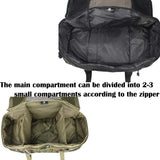 Durable 3-in-1 Military Backpack & Travel Duffle Bag