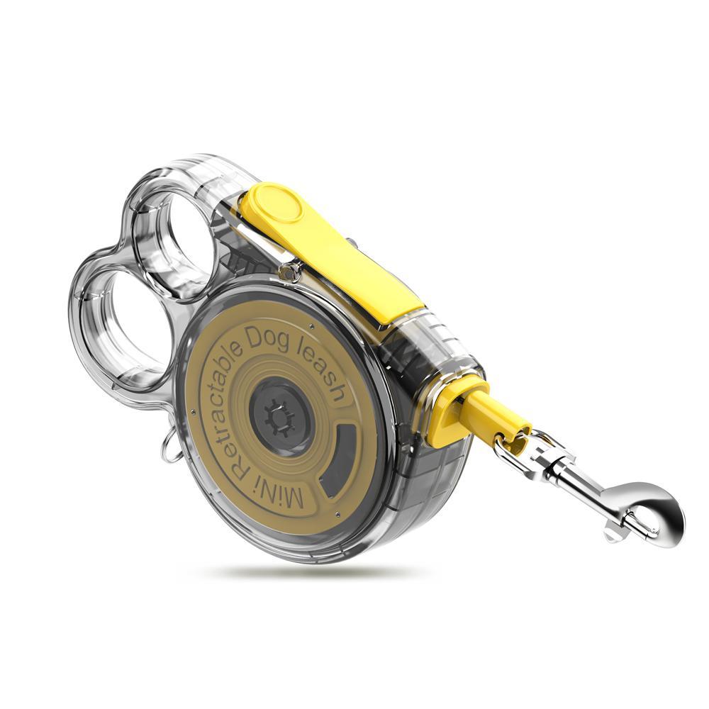 Mini Retractable Dog Leash – Lightweight & Durable Leash for Small Pets, Easy-to-Use Design for Outdoor Walks