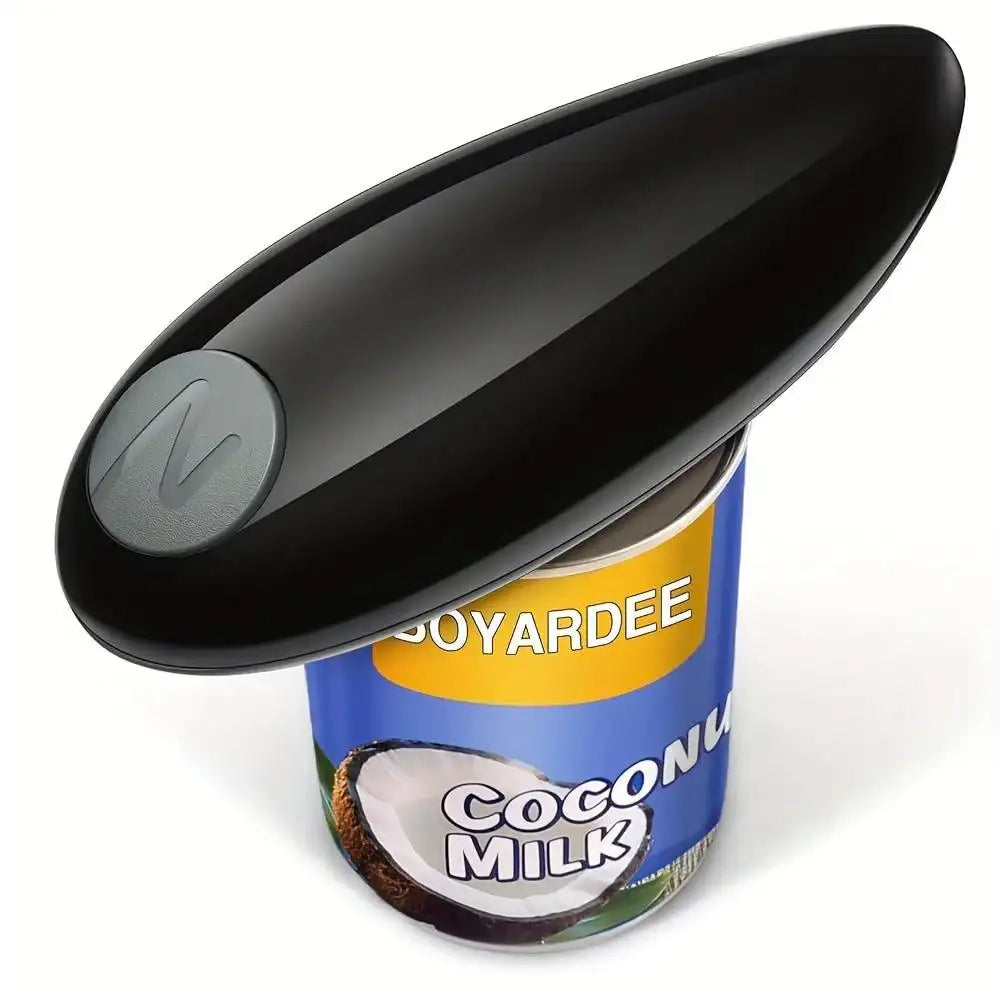 [Electric Can Opener] Hand-Free Electric Can Opener - Easy Open Any Can Sizes with Smooth Edge - Food-Safe Portable Battery Operated - PulinGO