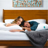 Plush Hypoallergenic Down-Alternative Pillow – Ultra-Supportive, Machine-Washable, Firm Loft (28″ × 20″ × 8″)