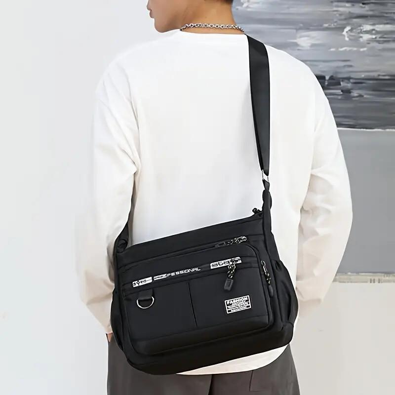 Large Capacity Men’s Waterproof Backpack – Multi-Pocket Business & Casual Shoulder Bag