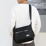 Large Capacity Men’s Waterproof Backpack – Multi-Pocket Business & Casual Shoulder Bag
