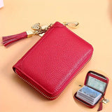 Women’s Coin Purse & Credit Card Holder Wallet 👛 – Small Zipper Mini Wallet for Everyday Use