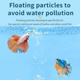 Betta Fish Food – High-Protein Floating Pellets for Color Enhancement & Immune Support (230g Blue Tube)
