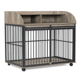 Wooden Kennel – Durable Outdoor Dog House with Weather-Resistant Roof, Raised Base & Ventilation for Medium & Large Dogs