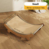 U-Shaped Cat Scratching & Lying Bed – Multi-Functional Cat Lounger & Scratch Pad for Indoor Cats