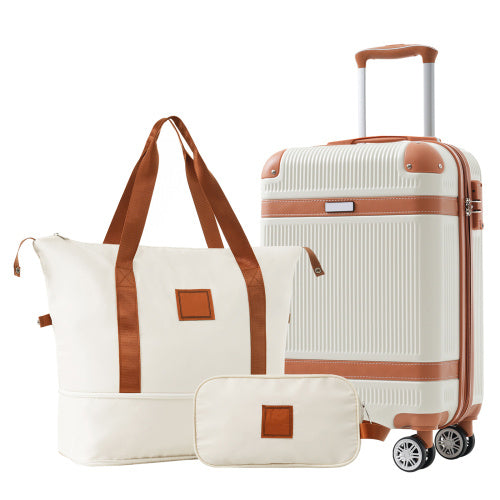 Durable 3-Piece Hardshell Luggage Set