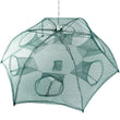 Foldable Fishing Bait Trap - 6-Hole Automatic Net for Shrimp, Crab, Minnow & Crawfish