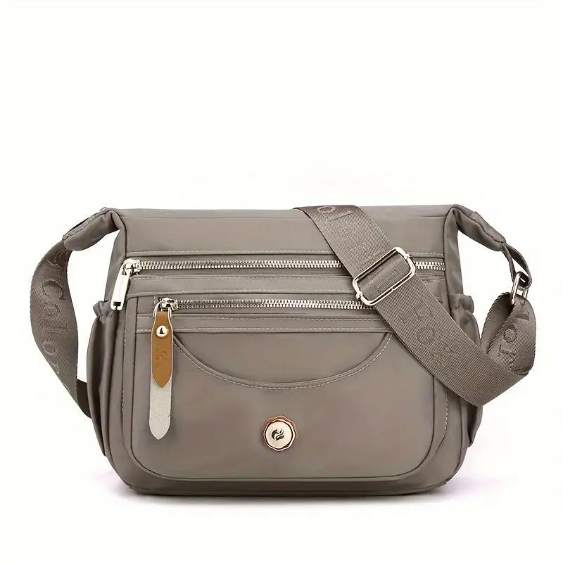 Women’s Multi-Pocket Waterproof Crossbody Bag – Shoulder Travel Purse for Everyday Use
