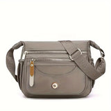 Women’s Multi-Pocket Waterproof Crossbody Bag – Shoulder Travel Purse for Everyday Use