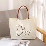 Customized Canvas Tote Bag 👜 Eco-Friendly Bag with Heat Transfer Printing – Reusable Shopping & Gift Bag