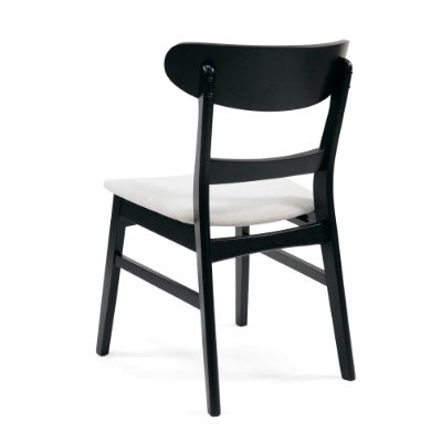 Dining Chair Set of 2 – Modern Upholstered Side Chairs with Solid Wood Legs & Padded Seat