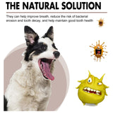 Pet Tooth Cleaning Spray – Oral Care Fresh Breath Spray for Dogs & Cats, Reduces Plaque & Tartar Buildup