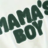 Toddler Baby Boy Mama’s Boy Print Sweatshirt & Pants – 2PCS Casual Outfit Set