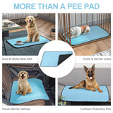 Washable Waterproof Dog Urine Pad – Non‑Slip Training Mat for Puppies & Cats, 2‑Pack, Reusable & Easy‑Care