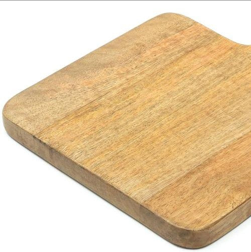 Handmade Wooden Cutting & Cheese Board – Solid Hardwood Serving & Prep Platter