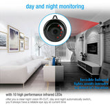 1080P WiFi Security Camera - Wireless Indoor/Outdoor Cam with Night Vision & Two-Way Audio