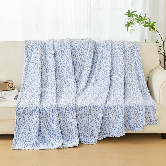3D Women’s Super-Soft Blanket – Plush Reversible Sherpa Fleece Throw (50" × 65")