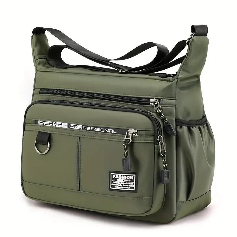 Large Capacity Men’s Waterproof Backpack – Multi-Pocket Business & Casual Shoulder Bag