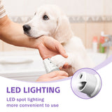 USB-Rechargeable Pet Nail Clippers with LED Light – Safe, Quick-Sensor Clippers for Cats & Dogs of All Sizes