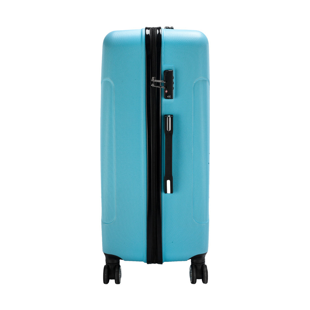 Trunk 3-in-1 Blue Expandable Hard Shell Luggage Set with Spinner Wheels & TSA Lock