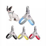 YT Pet Reflective Adjustable Dog & Cat Harness with Leather Leash – Comfortable, Easy Control & No-Pull Design