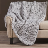 Plush Solid-Color Fleece Blanket – Ultra-Soft Throw for Sofa, Bed, or Travel