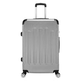 3-in-1 ABS Portable Hard Shell Luggage Set – Lightweight Spinner Suitcases (20", 24", 28")