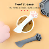 Pet Canned Spoon & Jar Opener – Multifunction Puppy Feeding Shovel & Mixing Tool for Wet & Dry Food