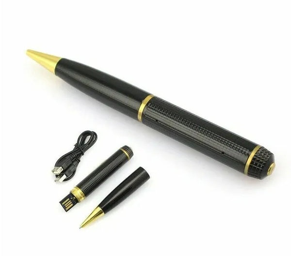 1080P HD Hidden Pen Camera - Discreet Video Recorder for Meetings & Security