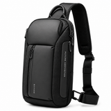 Men’s Waterproof Sling Bag – Lightweight Crossbody Backpack with Tablet Compartment & Smart Storage