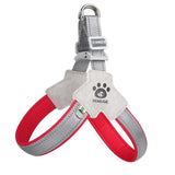 Pet Dog & Cat Harness with Leash Set – Adjustable Reflective Training Harness, No-Pull & No-Choke Design with Leather Leash