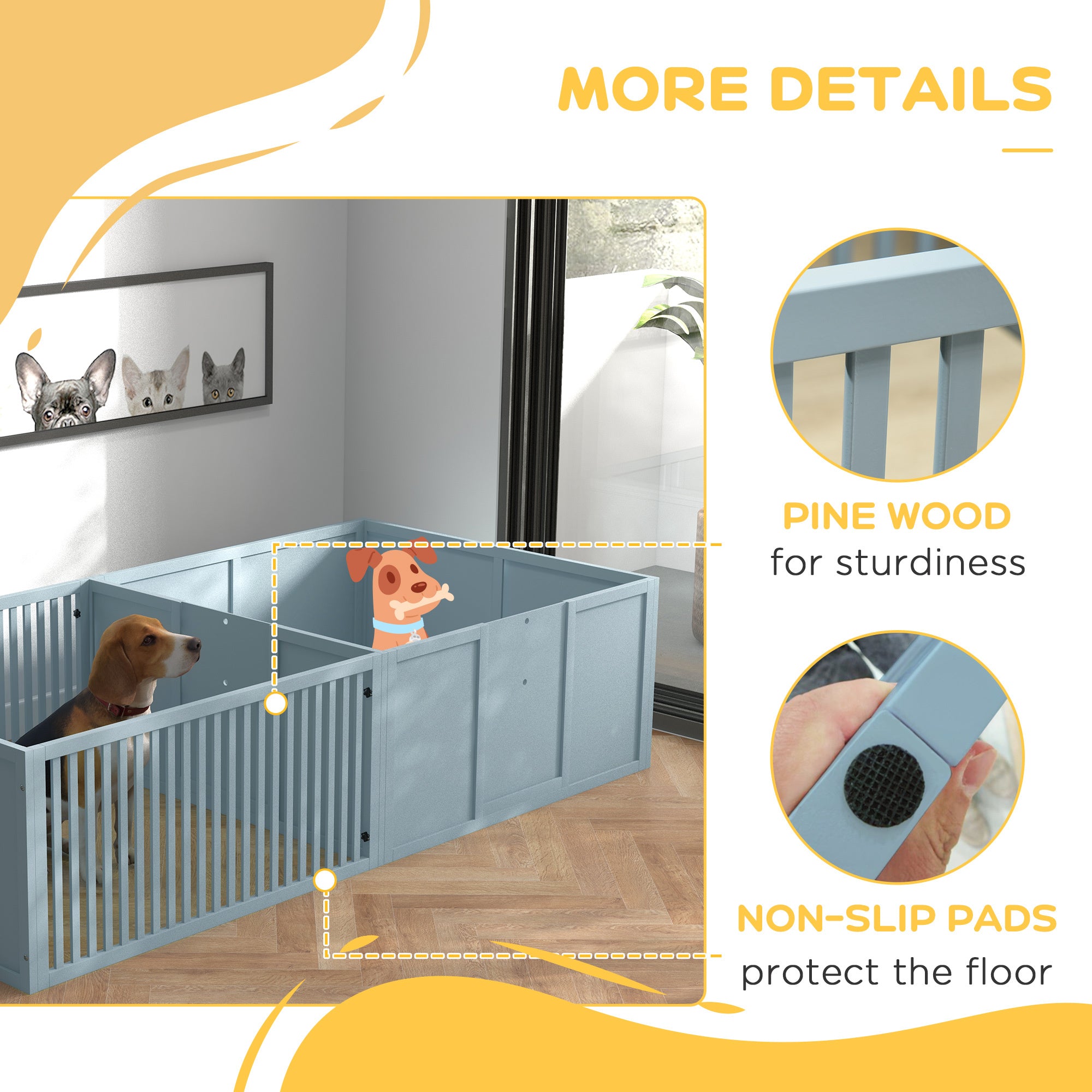 Dog Egg Crate – Comfortable Whelping Bed for Mothers & Newborn Puppies, Soft Cushioning & Easy-to-Clean Design