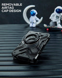 Slim Tactical Wallet with AirTag Holder & RFID Protection