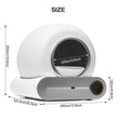 Smart Self-Cleaning Cat Litter Box – Automatic Scooping with Deodorization, App Control & 2.4G WiFi Support with Safety Padding
