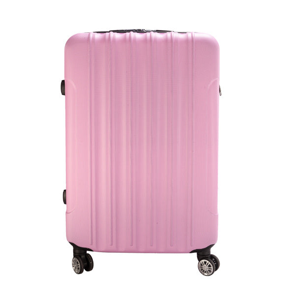 3-in-1 Hard Shell Spinner Luggage Set – Lightweight Travel Suitcases with 360° Wheels (20", 24", 28") – Black