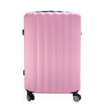 3-in-1 Hard Shell Spinner Luggage Set – Lightweight Travel Suitcases with 360° Wheels (20", 24", 28") – Black