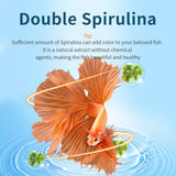 Betta Fish Food – High-Protein Floating Pellets for Color Enhancement & Immune Support (230g Blue Tube)