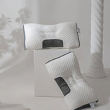 Soft-Woven Neck Massage Pillow Pair – Ergonomic Support & Relaxation Cushions