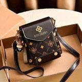 Small Crossbody Phone Bag 📱 Travel Cellphone Wallet & Shoulder Bag – Coffee
