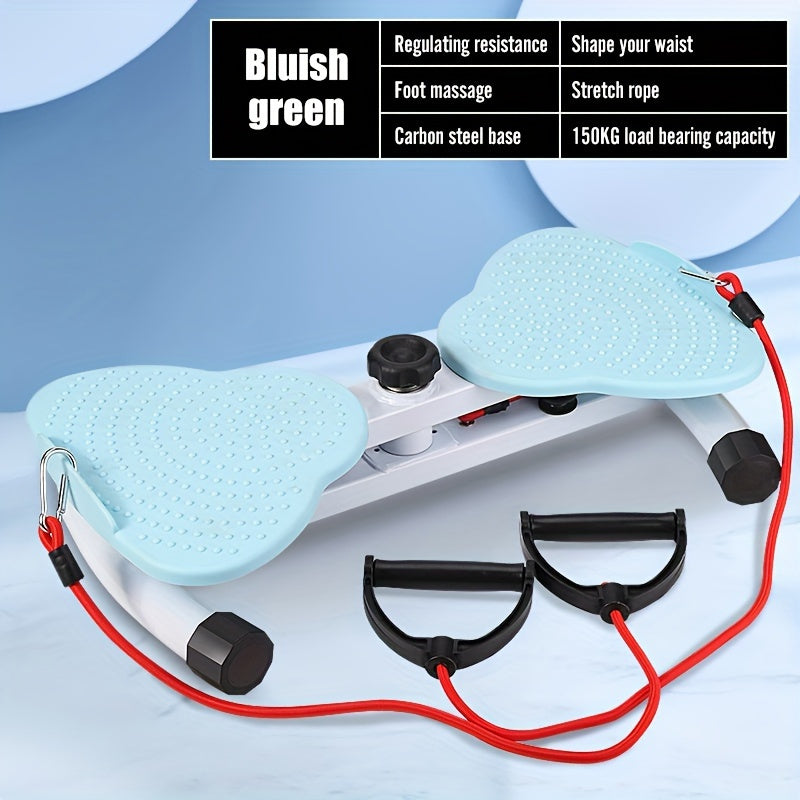 Waist Twist Exercise Machine – Silent Core Abdominal Trainer with Foot Massage & Weight Loss Benefits ⚡🔥