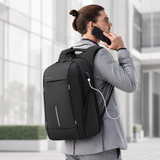 Slim Anti-Theft 15.6" Laptop Backpack with TSA Lock & USB Charging – Business Travel Backpack