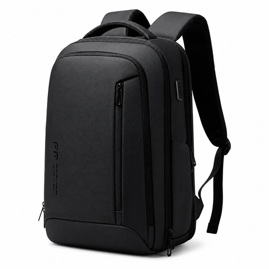 Premium 17" Business Laptop Backpack – Water-Resistant Work & Travel Bag with USB Charging