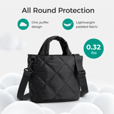 Premium Mini Puffy Crossbody Bag for Women – Lightweight Travel Purse with Card Slots & Multi-Pocket Storage