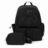 Women’s Insulated Lunch Backpack with 17” Laptop Compartment & Belt Bag