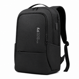 Slim 15.6" Laptop Backpack with USB Charging, Anti-Theft Pocket & Water-Resistant Business Design