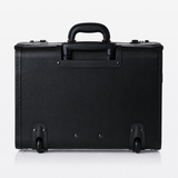 17-Inch Executive Rolling Laptop Briefcase with Wheels & Combination Locks