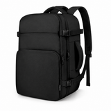 TSA-Friendly Carry-On Travel Backpack with 15.6-Inch Laptop Compartment & Wet Pocket – Black