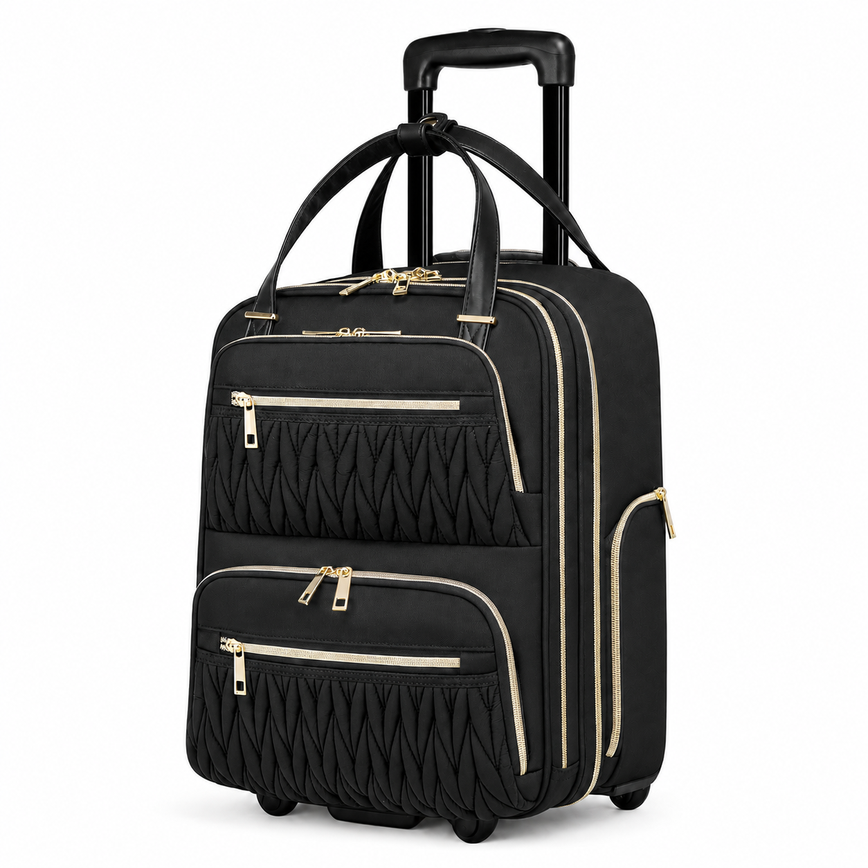 16-Inch Underseat Rolling Carry-On with Laptop Storage